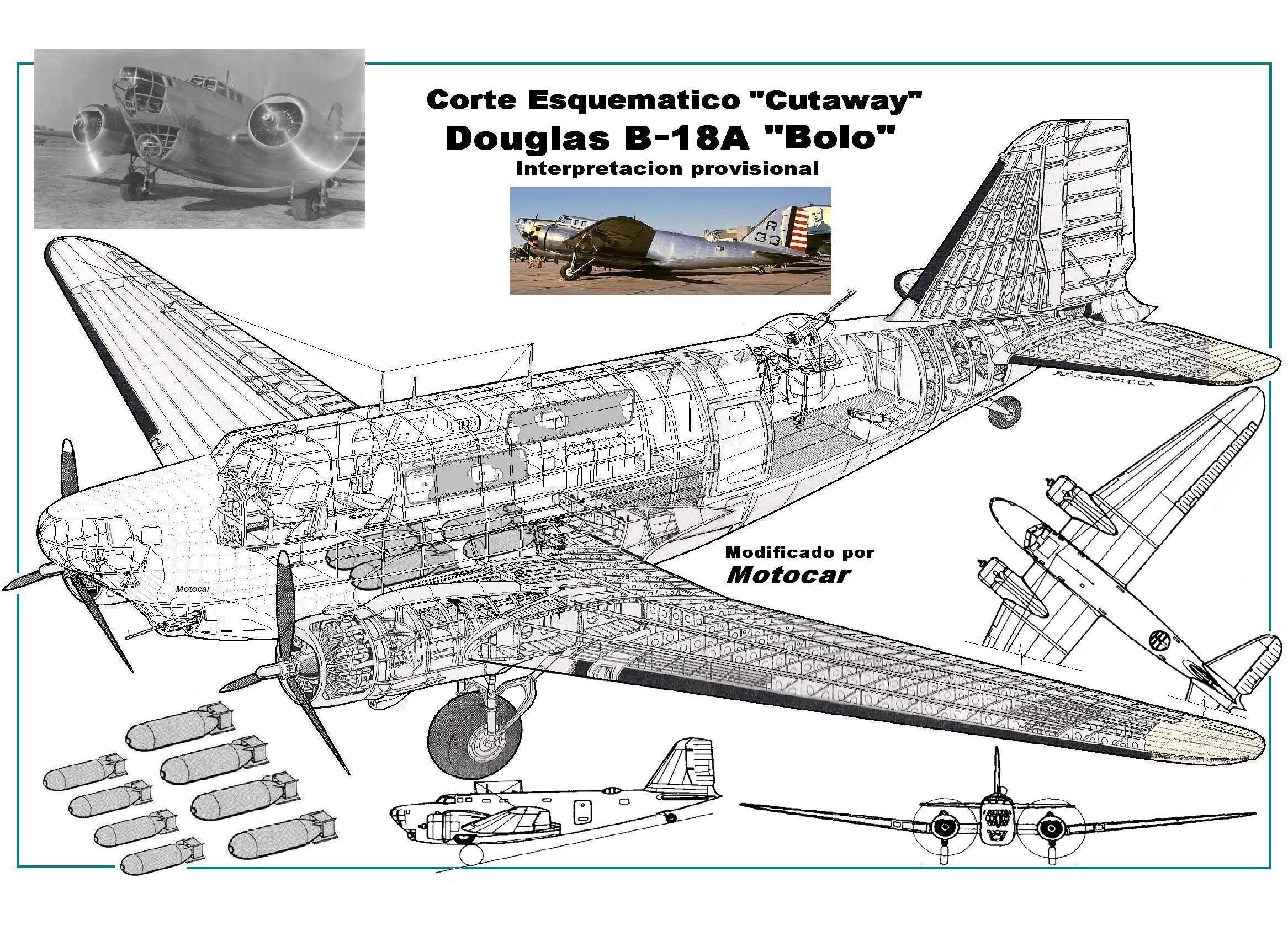 Douglas 1936 B-18 B Bolo Pima Museum :Maquetland.com:: Le Monde De La ...